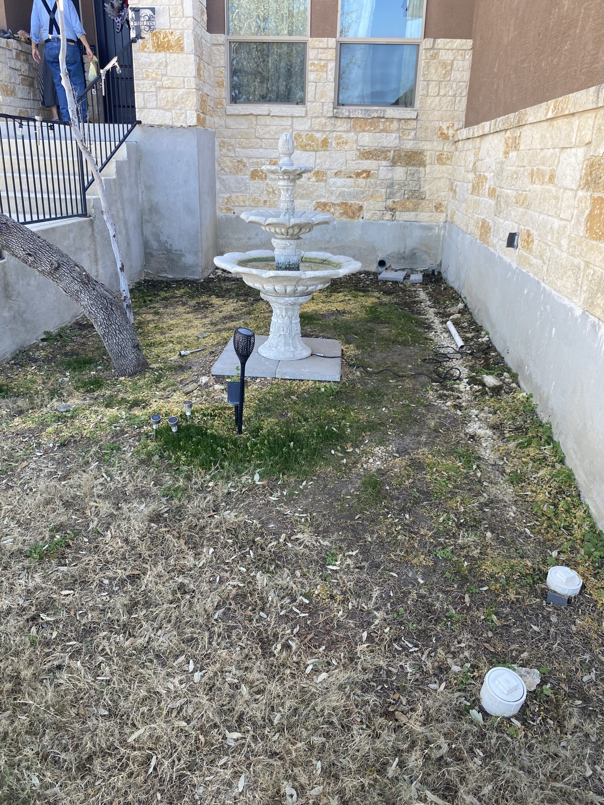 Custom Stone Patio Installers in San Antonio Vargas Paint & Texture